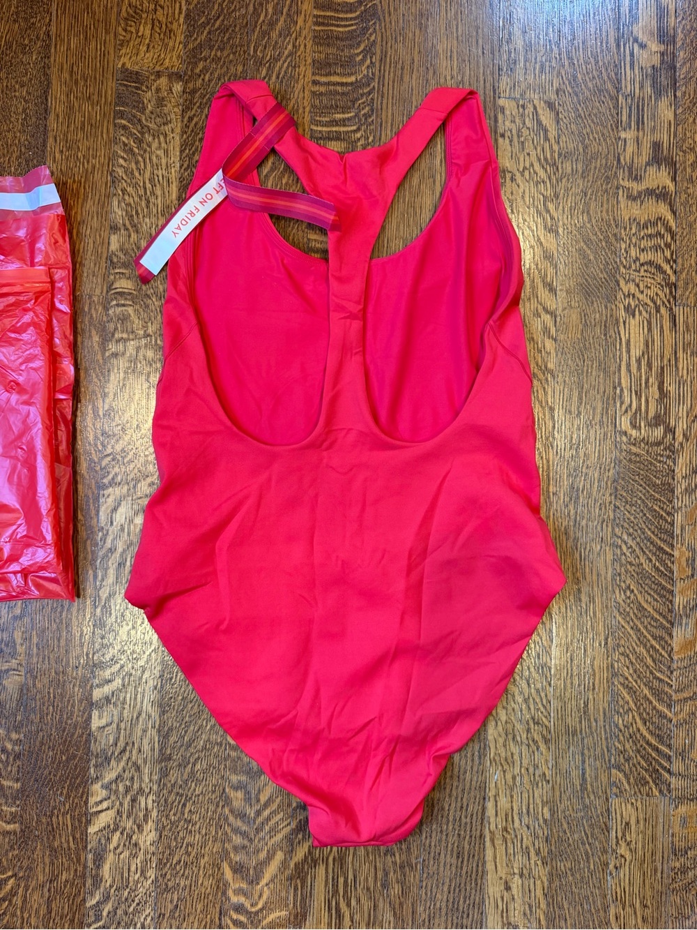 Left On Friday Racerback One-Piece Swimsuit - Picture 6 of 7